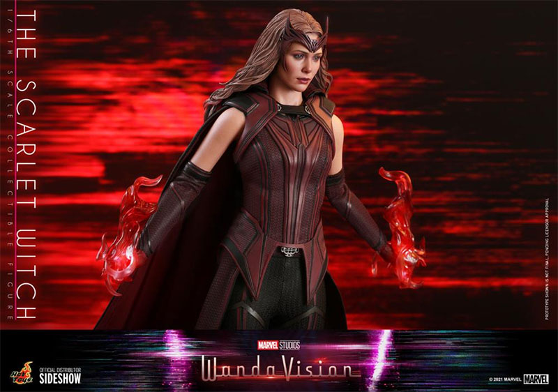 Hot Toys Marvel Wandavision The Scarlet Witch Sixth Scale Figure